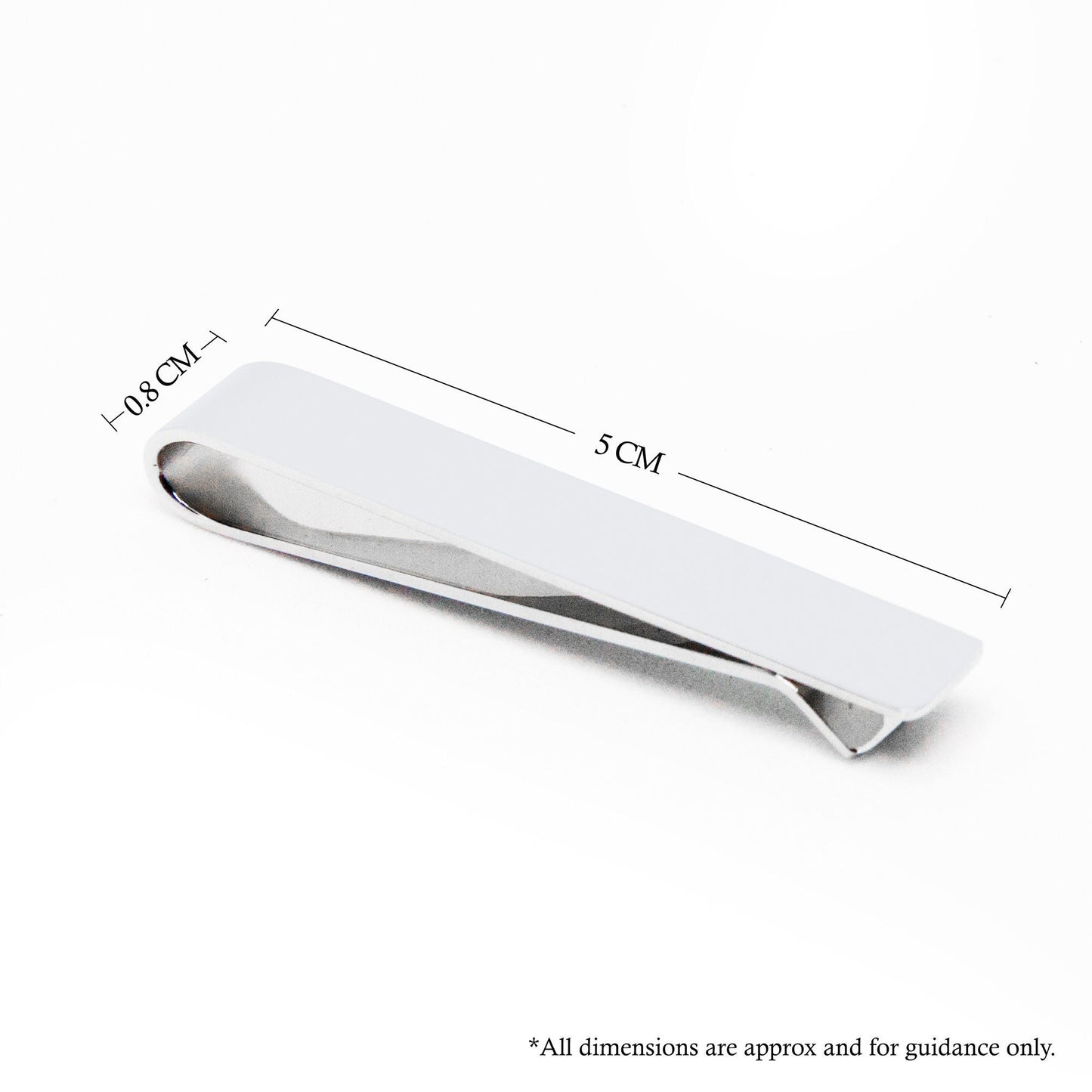 Personalised Engraved Round Metal Cufflinks with Tipin | 12 Designs to Choose From