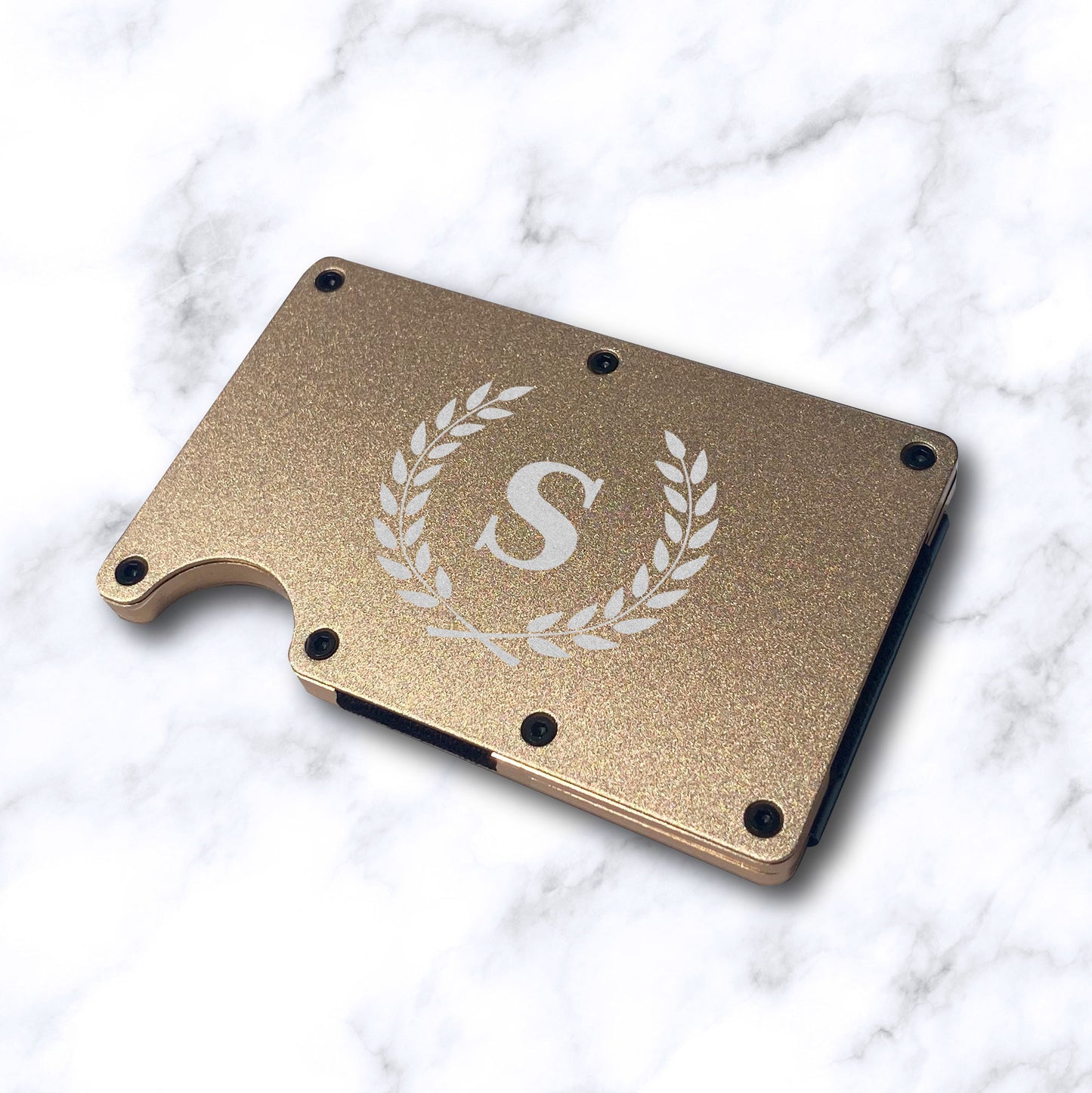 Personalised Engraved Men's RFID Blocking Credit Card Metal Wallet & Money Clip | Custom Gift for Husband, Boyfriend, Father's Day