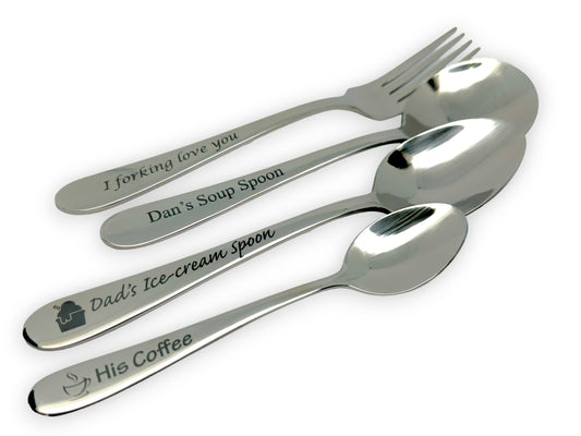 Personalised Spoon | Mothers day | Fathers Day | Custom Spoons | Love You Mum | Anniversary Gift