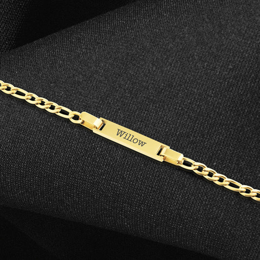 Personalised Stainless Steel Bracelet