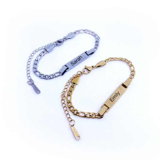 Personlised bracelet for kids | birthday gift word bracelet | custom name bracelets | kids bracelets | kids jewellery | silver rose gold